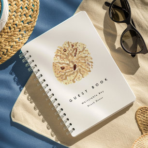 Seashells Beach House Vacation Rental Guest Book Notizbuch