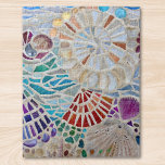 Seashells Beach Pattern Puzzle<br><div class="desc">Dieses Puzzle zeigt einen Ausdruck meines Beach Mosaiks. Es wurde mit gefundenen Muscheln und kleinen Fragmenten aus farbigem Glas hergestellt. Original Mosaic © Michele Davies</div>