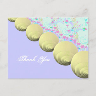 SeaShells Beach Wedding - Maßgeschneiderte Postkarte