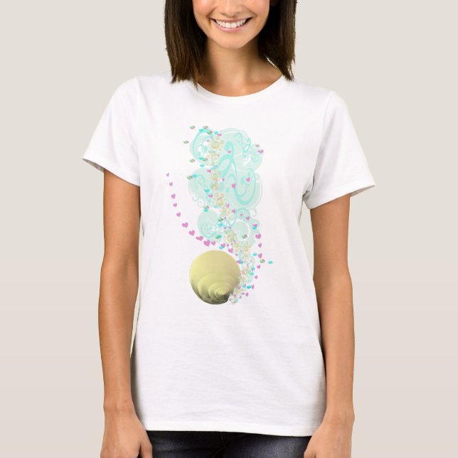 SeaShells BeachWedding T-Shirt (Vorderseite)
