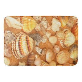 Seashells Collection am Strand Badematte