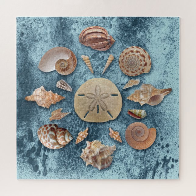 Seashells Collection Mandala Puzzle (Horizontal)