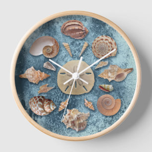 Seashells Collection Mandala Uhr