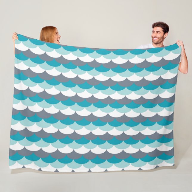 Seashells Fleecedecke (Beispiel)