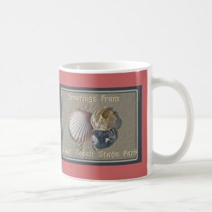 Seashells-Grüße vom IBSP Küsten-Park NJ Tasse