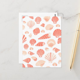 Seashells Hübsche Küste Postkarte