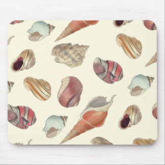 Seashells Illustration Mousepad