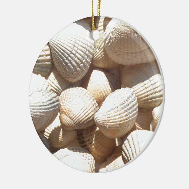 Seashells Keramik Ornament (Links)
