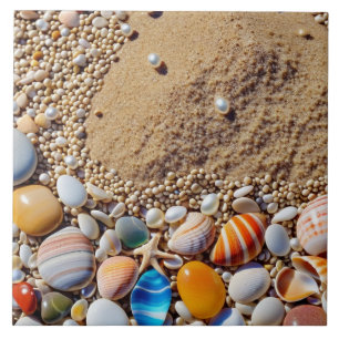 Seashells Keramik Tile Fliese