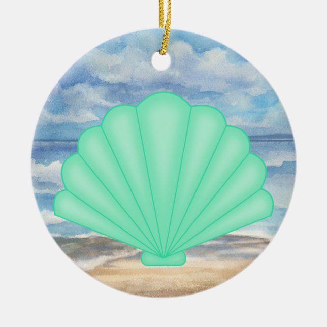 Seashells Keramikornament (Vorne)