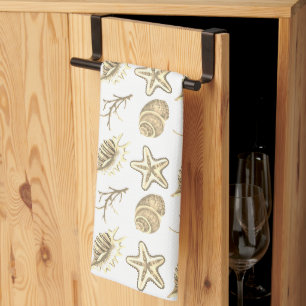 Seashells Kitchen Geschirrtuch