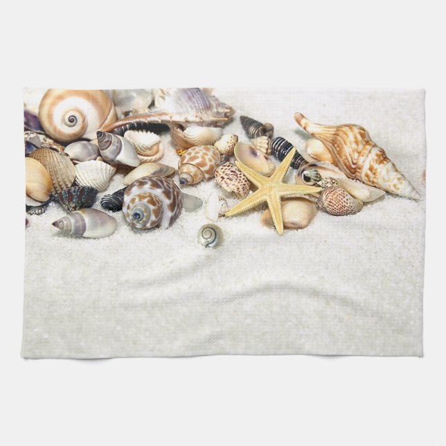 Seashells Küchentuch (Horizontal)