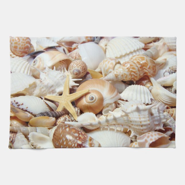 Seashells Küchentuch (Horizontal)