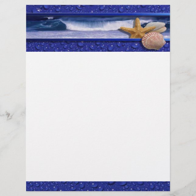 Seashells Letterhead (Vorderseite)