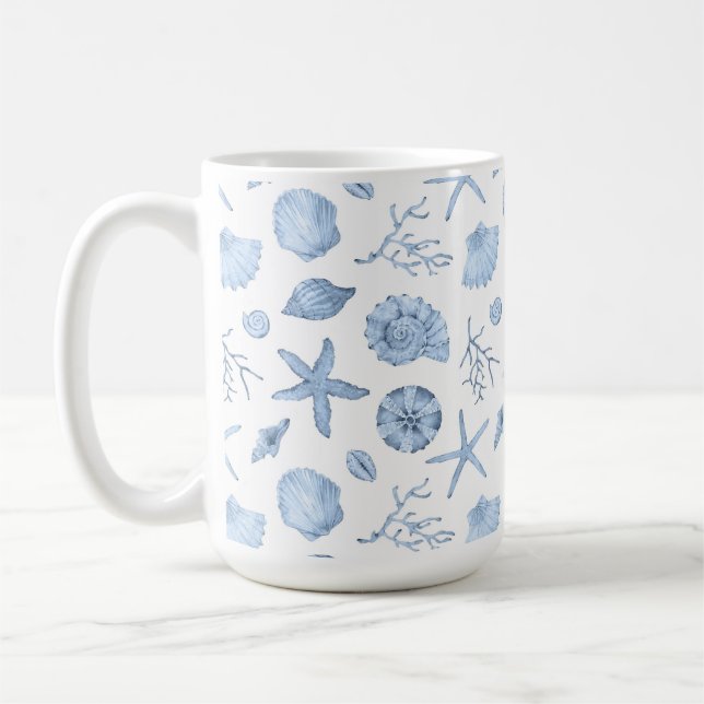 Seashells Mug Kaffeetasse (Links)