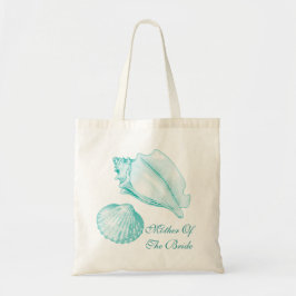 Seashells Mutter der Bride Tote Tag Tragetasche