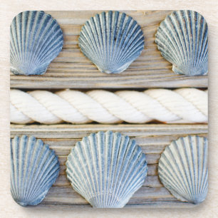 Seashells New York City Getränkeuntersetzer