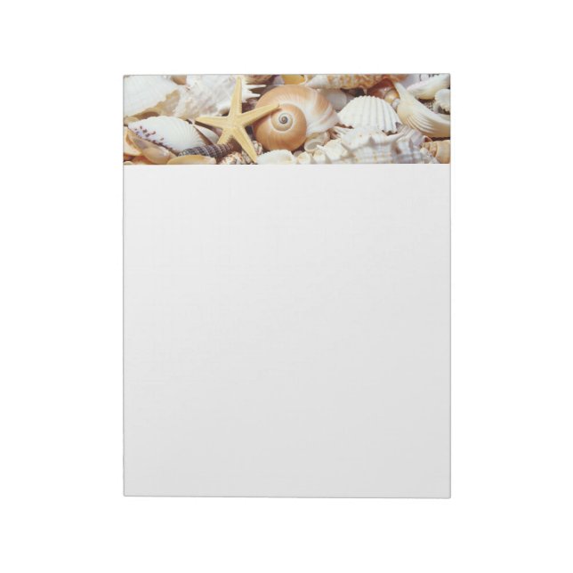 Seashells Notepad Notizblock (Rotiert)