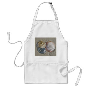 Seashells on the Beach Coordinating Items Schürze