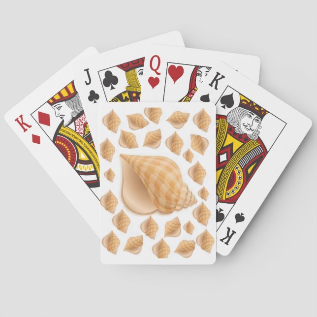 Seashells Play Card Deck Spielkarten (Rückseite)