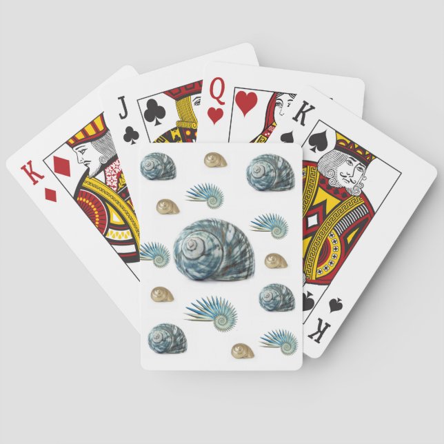 Seashells Play Card Deck Spielkarten (Rückseite)