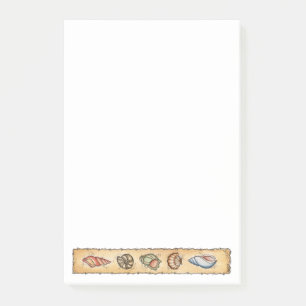 Seashells Post-it Klebezettel