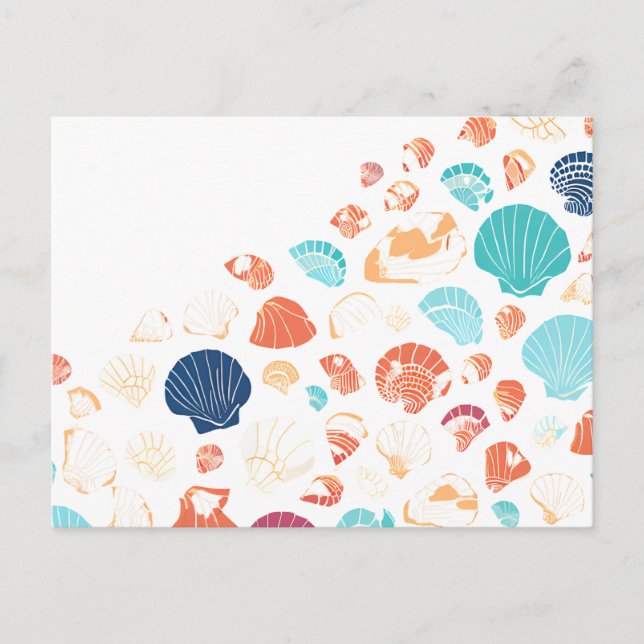 Seashells Postkarte (Vorderseite)