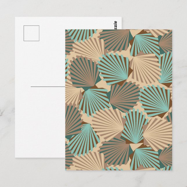 Seashells Postkarte (Vorne/Hinten)