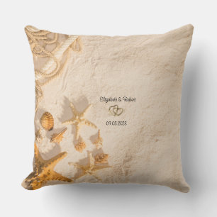 Seashells Rope Sand Kissen