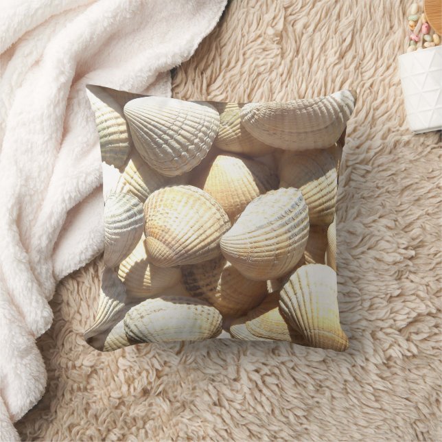 Seashells Sammlung Kissen (Decke)