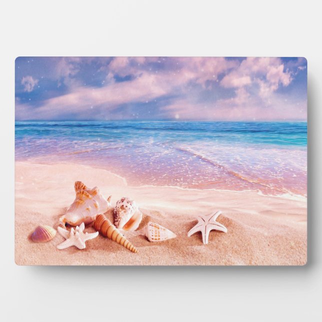 Seashells Sea Beach Fotoplatte (Vorderseite)