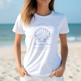 Seashells und Hochzeitsglocken-Junggeselinnen-Absc T-Shirt