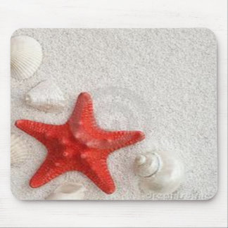 Seashells und Starfish Mousepad