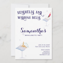 Seashells Wedding Bells Beach Cruise Bachelorette