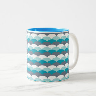 Seashells Zweifarbige Tasse