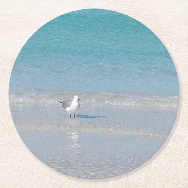 Seashore Paper Untersetzer (Vorderseite)