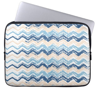 Seashore Scribble ZigZag Laptopschutzhülle