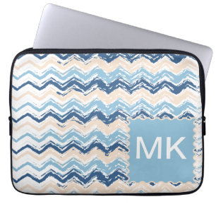 Seashore Scribble ZigZag Laptopschutzhülle