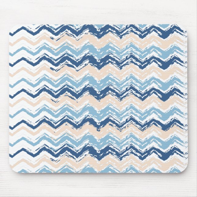 Seashore Scribble ZigZag Mousepad (Vorne)