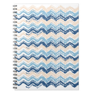 Seashore Scribble ZigZag Notizblock