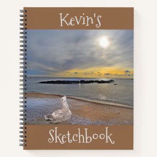 Seashore Sketchbook Notizbuch