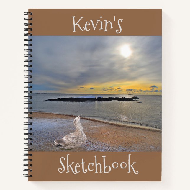 Seashore Sketchbook Notizbuch (Vorderseite)