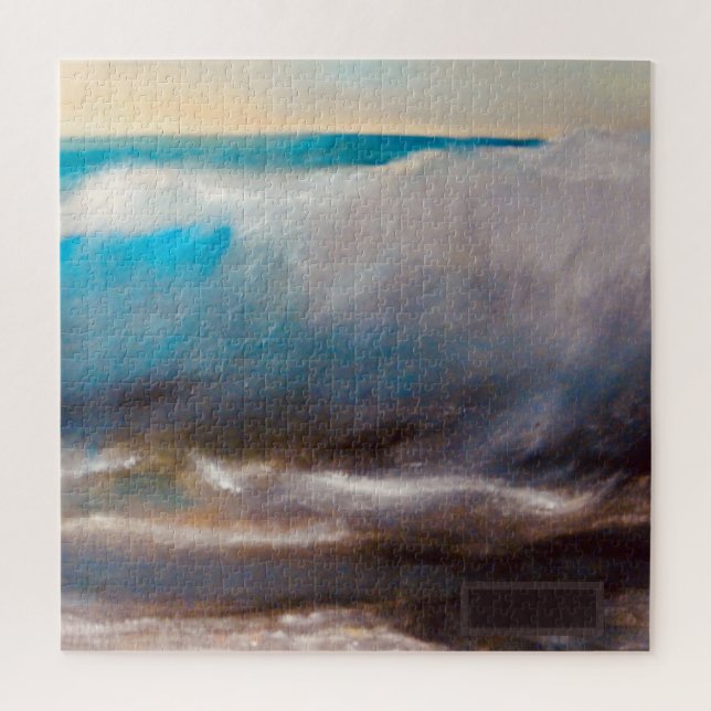 Seaside Big Waves Dreaming  Puzzle (Vertikal)