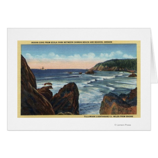 Seaside & Cannon Beach, Oregon (Vorderseite (Horizontal))