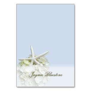 Seaside Garden Tented Platzkarte Name Template Tischnummer