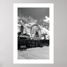 Seaside Heights Boardwalk Riesenrad Poster