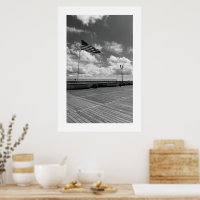 Seaside Heights Boardwalk Strand Flaggenposter
