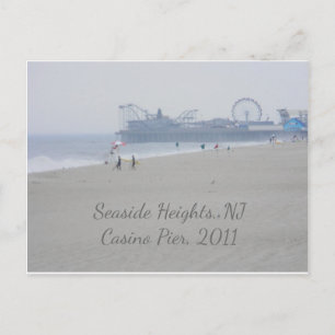 Seaside Heights Casino Pier Postkarte