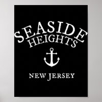 Seaside Heights Nj-Shirt, New Jersey-Küstenstadt