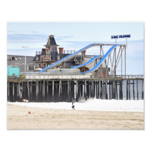 Seaside Heights Spukhaus Fotodruck